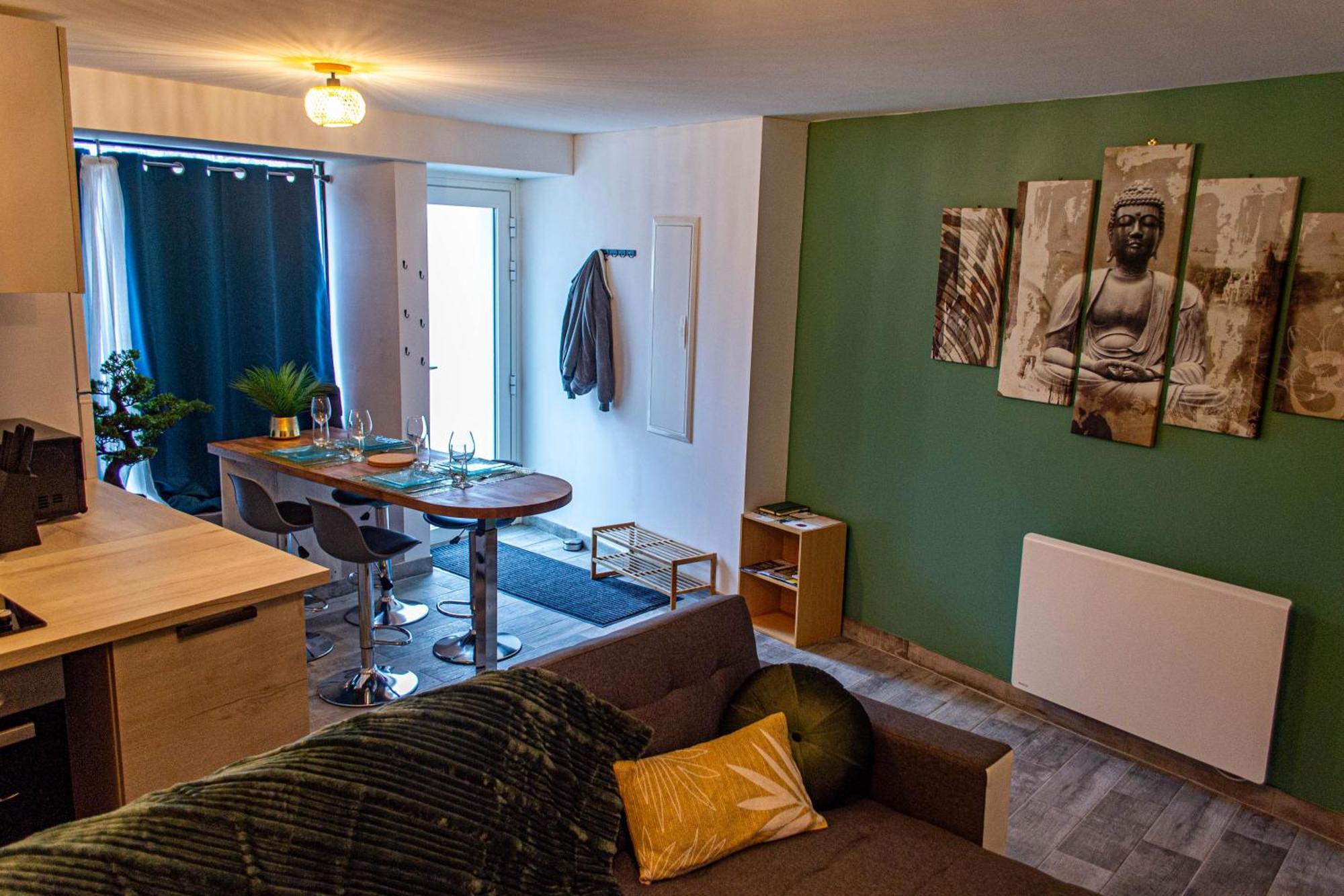 Nid Paisible Apartment Baud Exterior photo